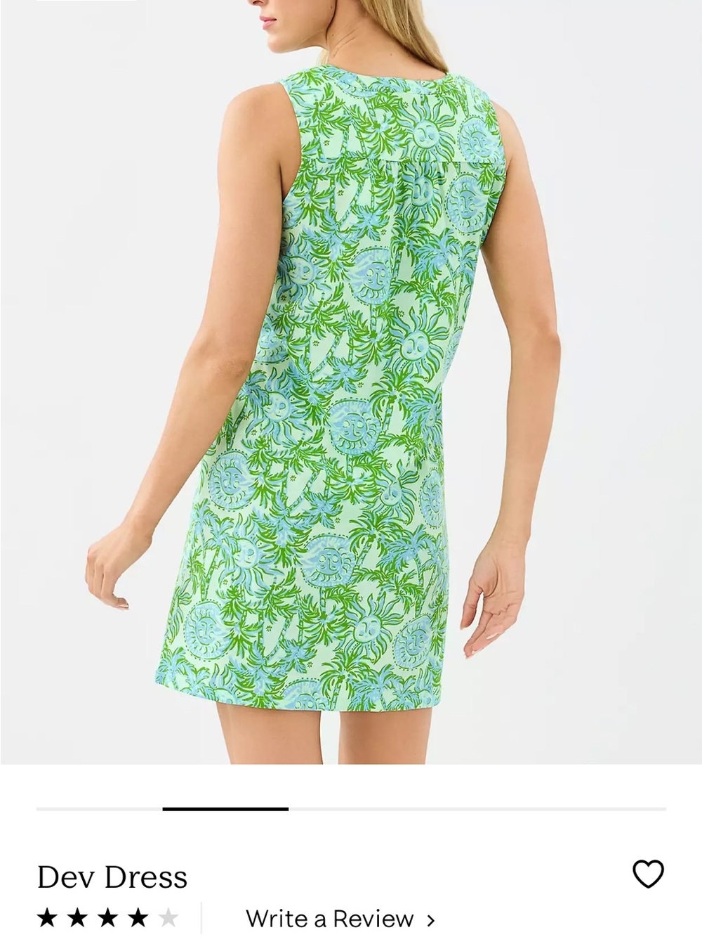 Lilly Pulitzer Dev Dress in shell collection - Picture 4 of 5